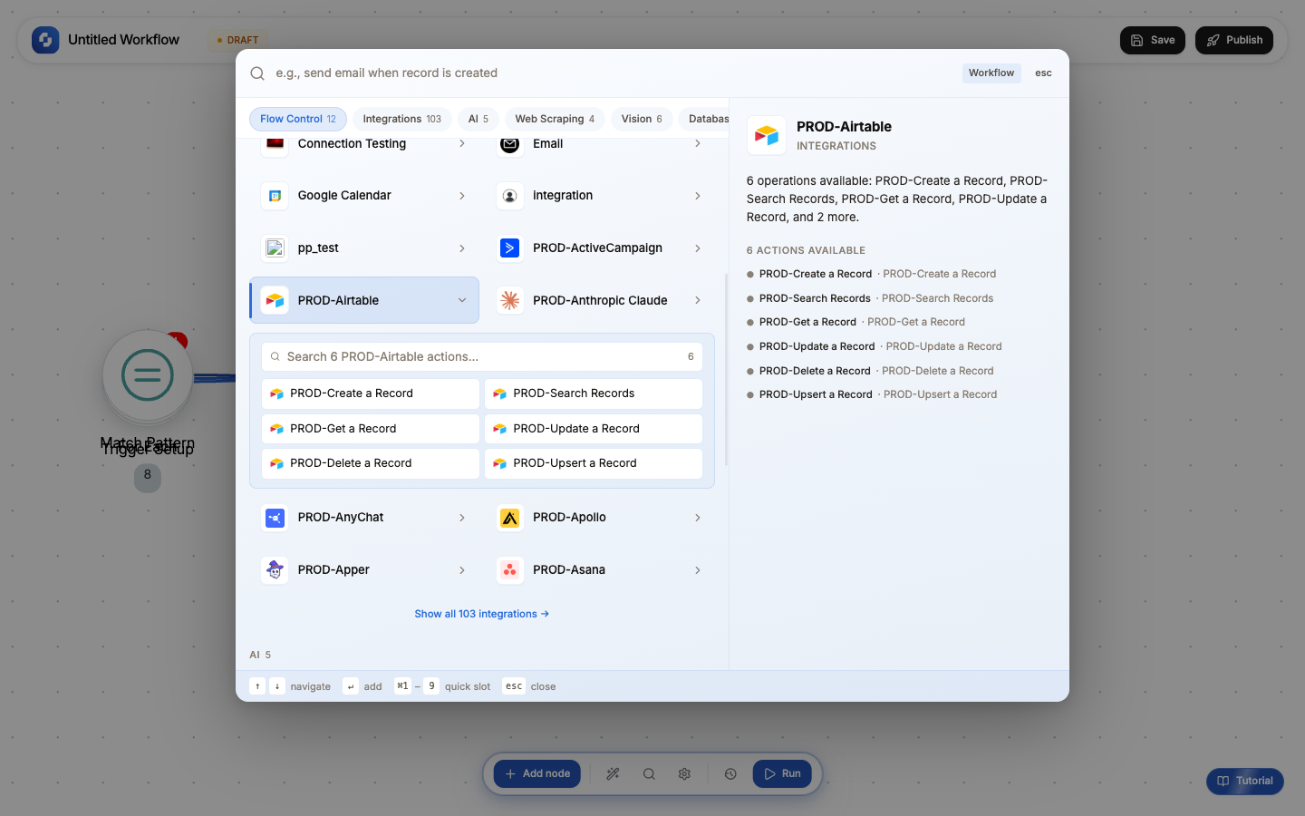 Airtable integration